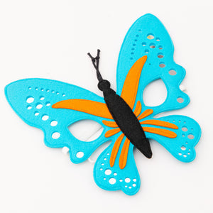 Butterfly felt mask