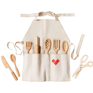 Ensemble de cuisine jouet en bois
