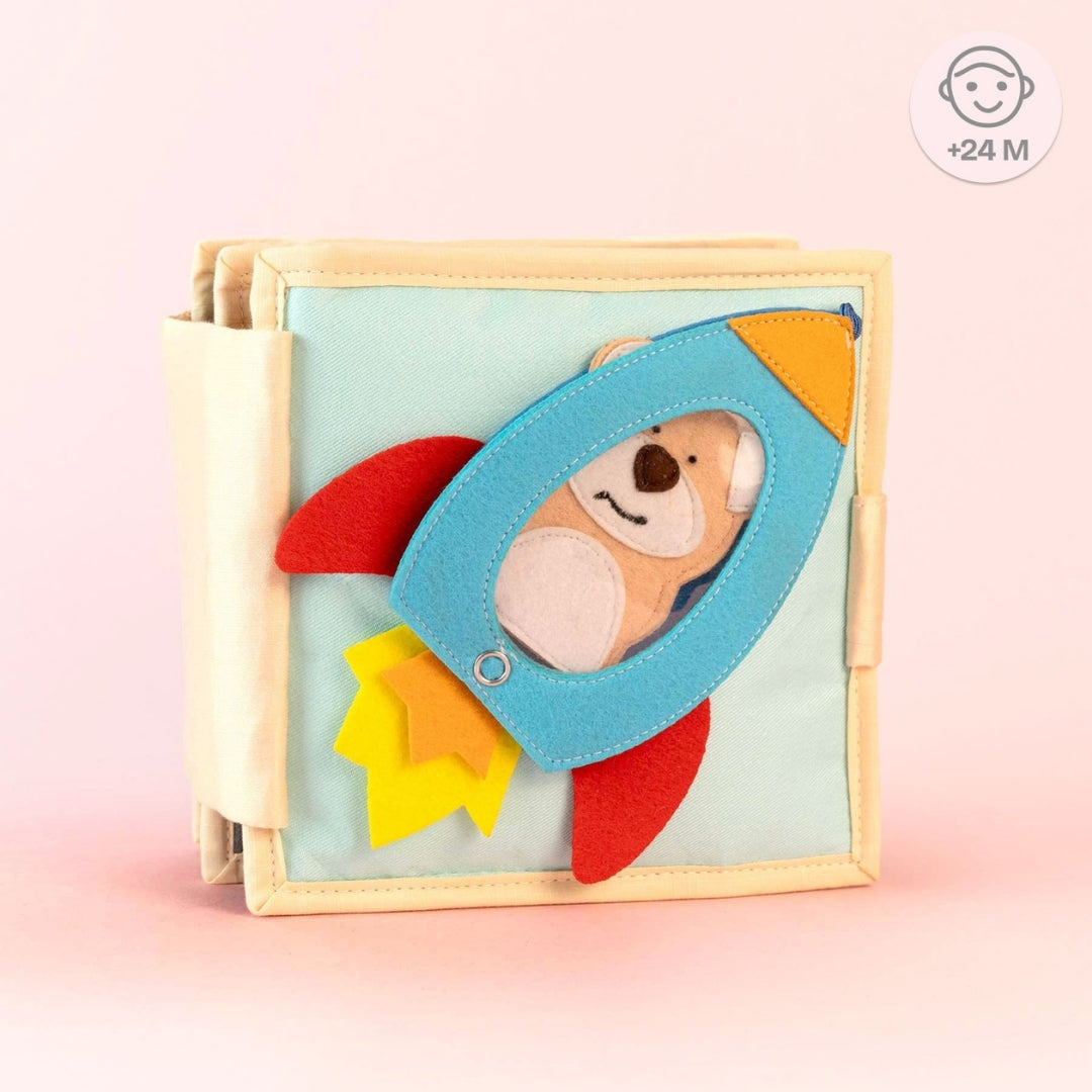 Aeroplane - 6 Pages Mini Quiet Book