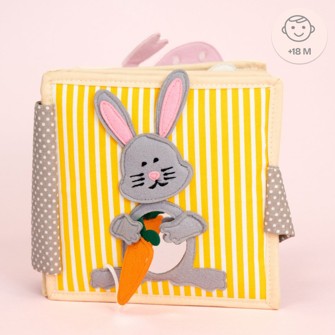 Funny Bunny- 6 pages Mini Quiet Book