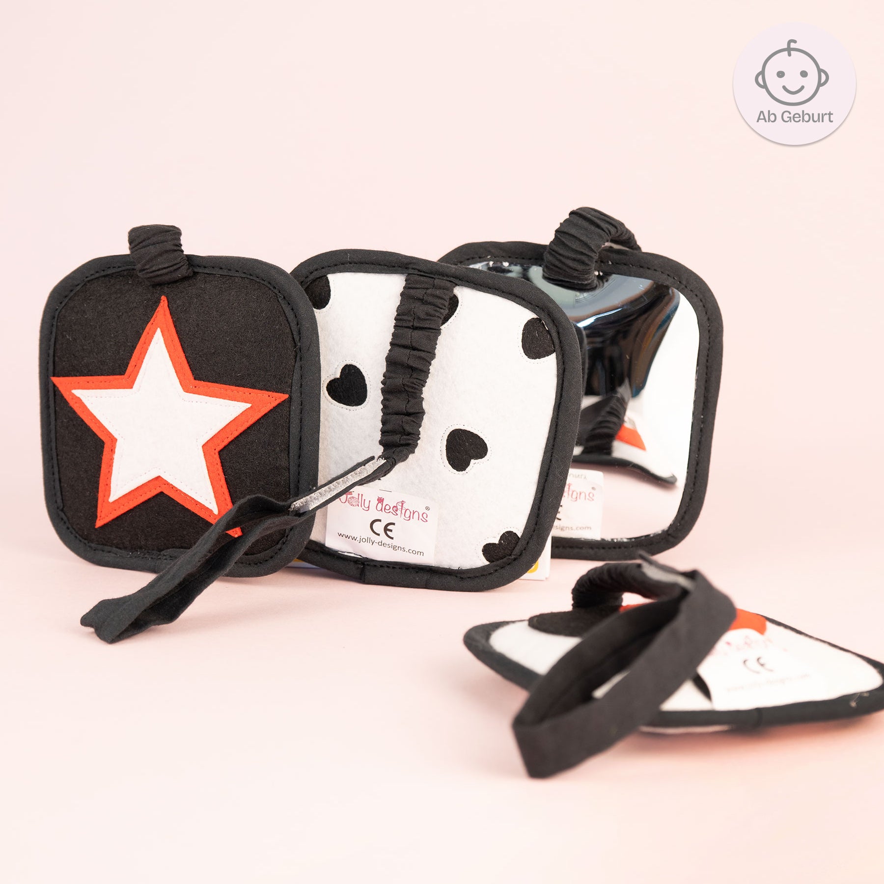 "Merveille de contraste" jeu de cartes sur 4)