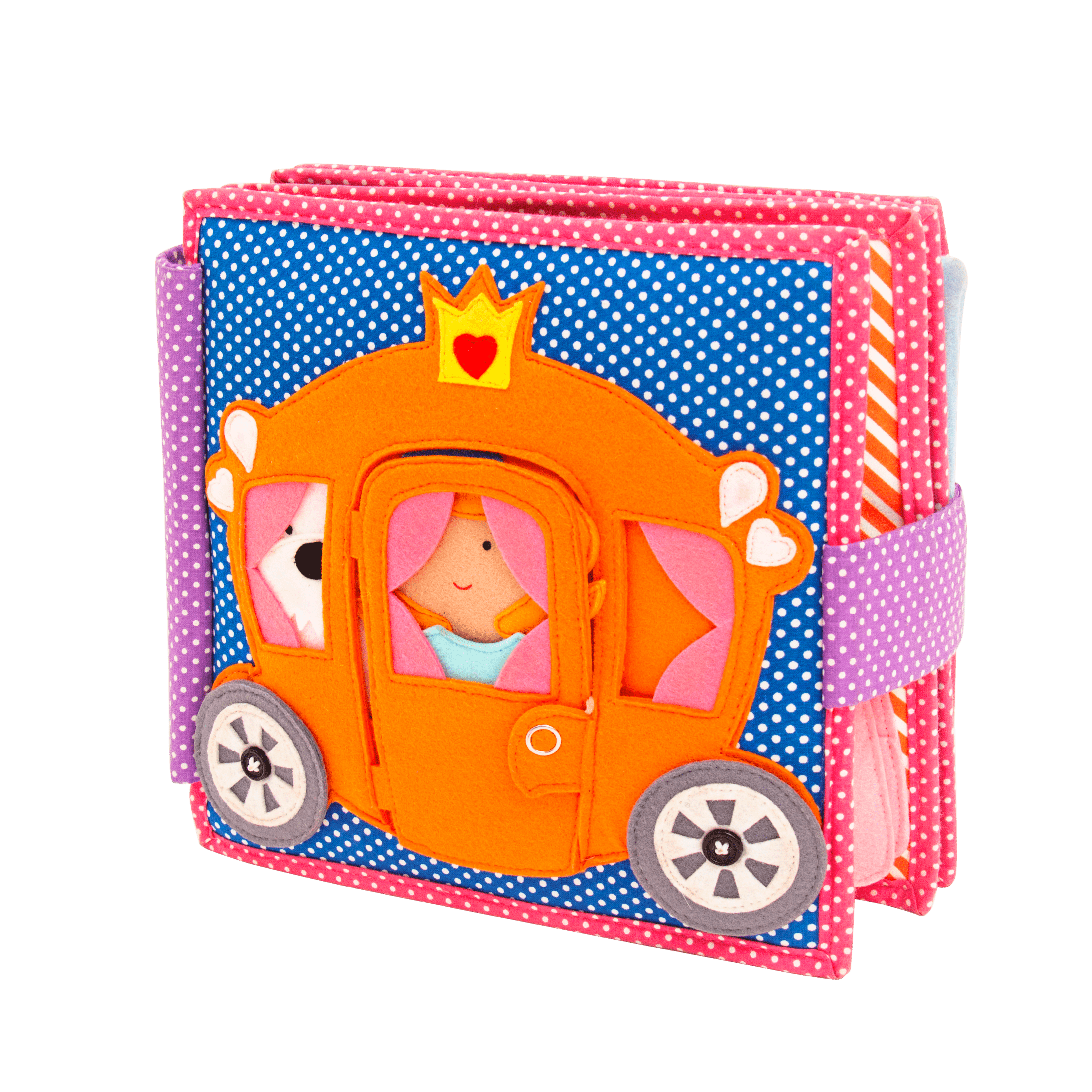 Princess - 6 Pages Quiet Book