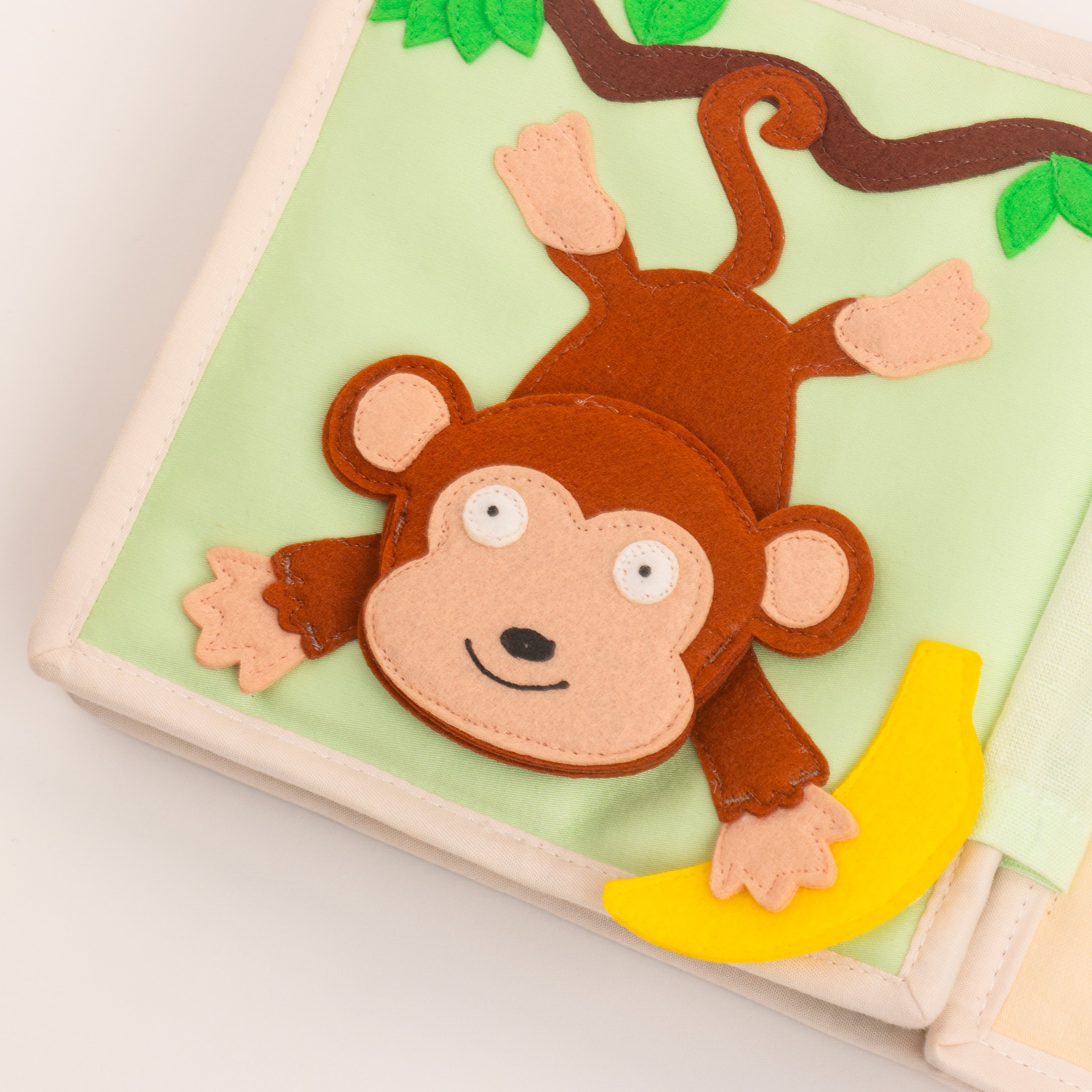 Animal Friends - 6 Pages Mini Quiet Book