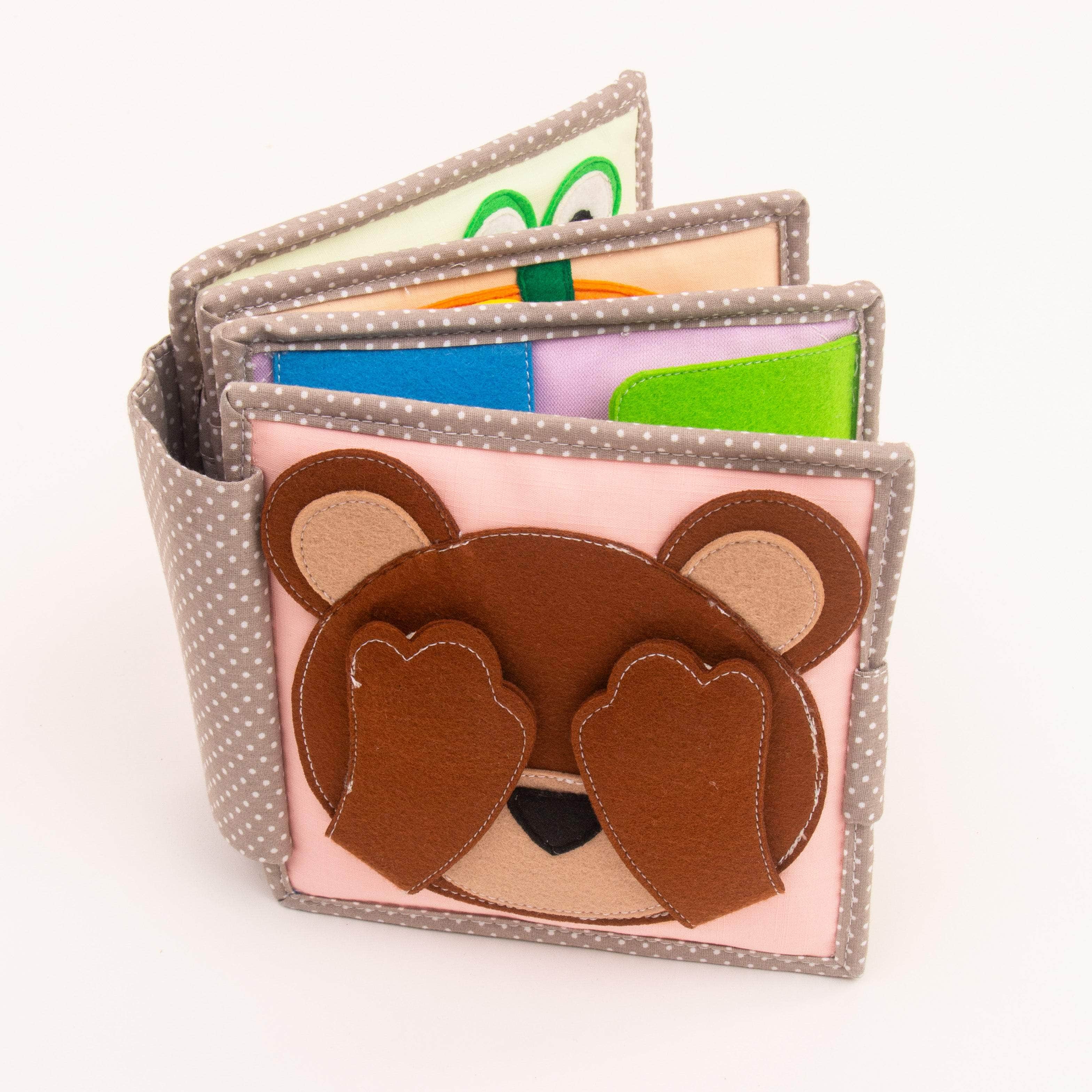 Peek-a-Boo - 6 Pages Mini Quiet Book