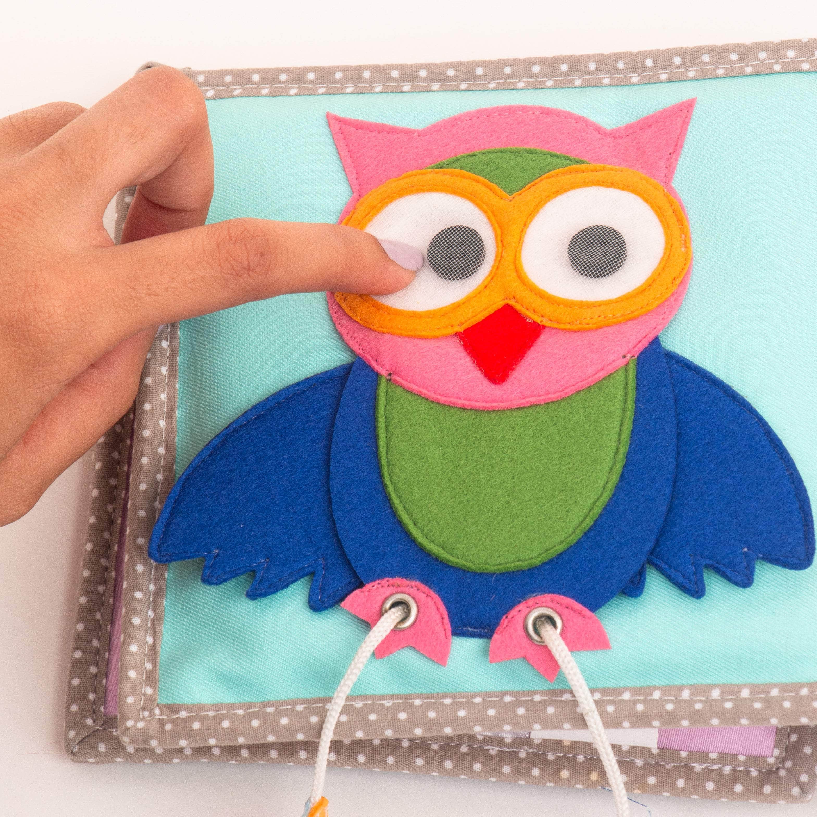 Peek-a-Boo - 6 Pages Mini Quiet Book