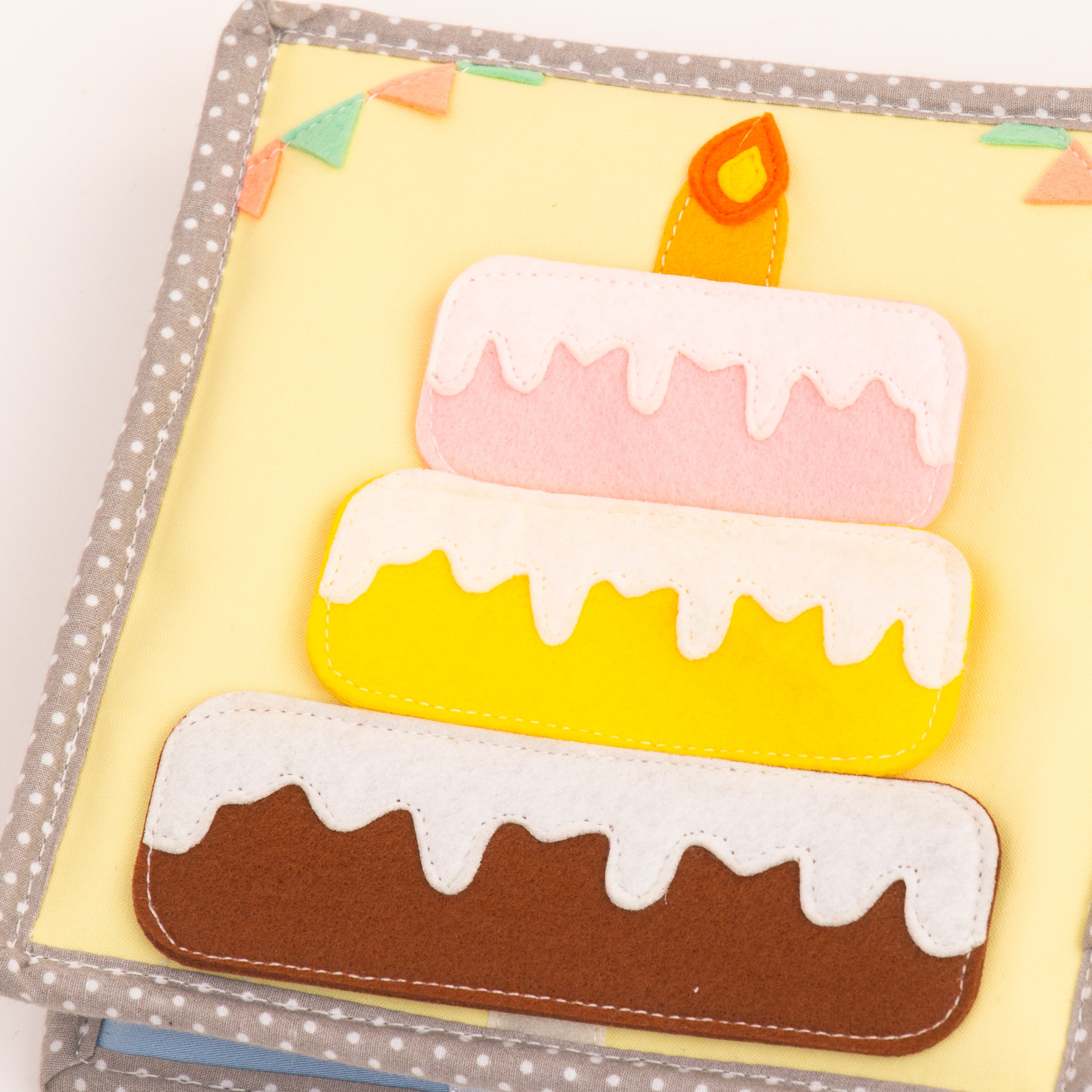 Happy Bearsday - 6 Pages Mini Quiet Book