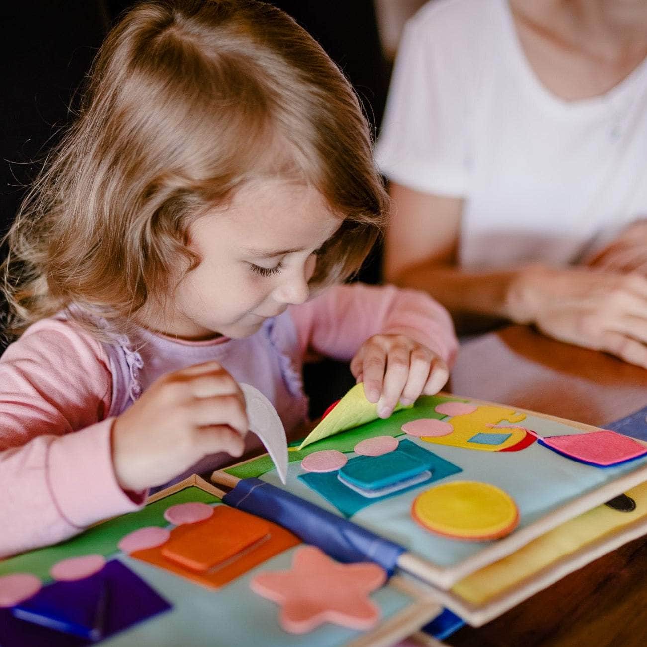 Pastel young owl- 6 Pages Quiet Book