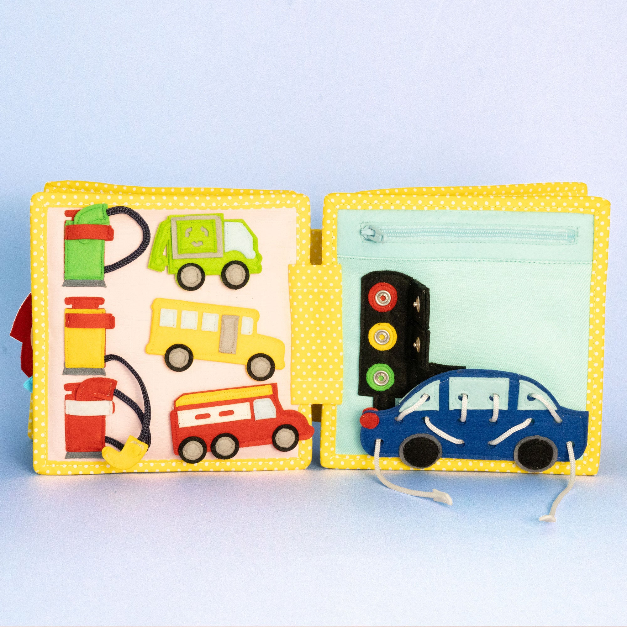 My First Digger - 6 pages Mini Quiet Book