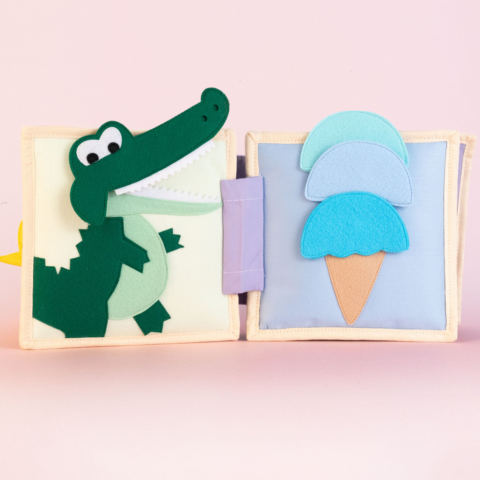 Regenbogen – 6 Seiten Mini Quiet Book