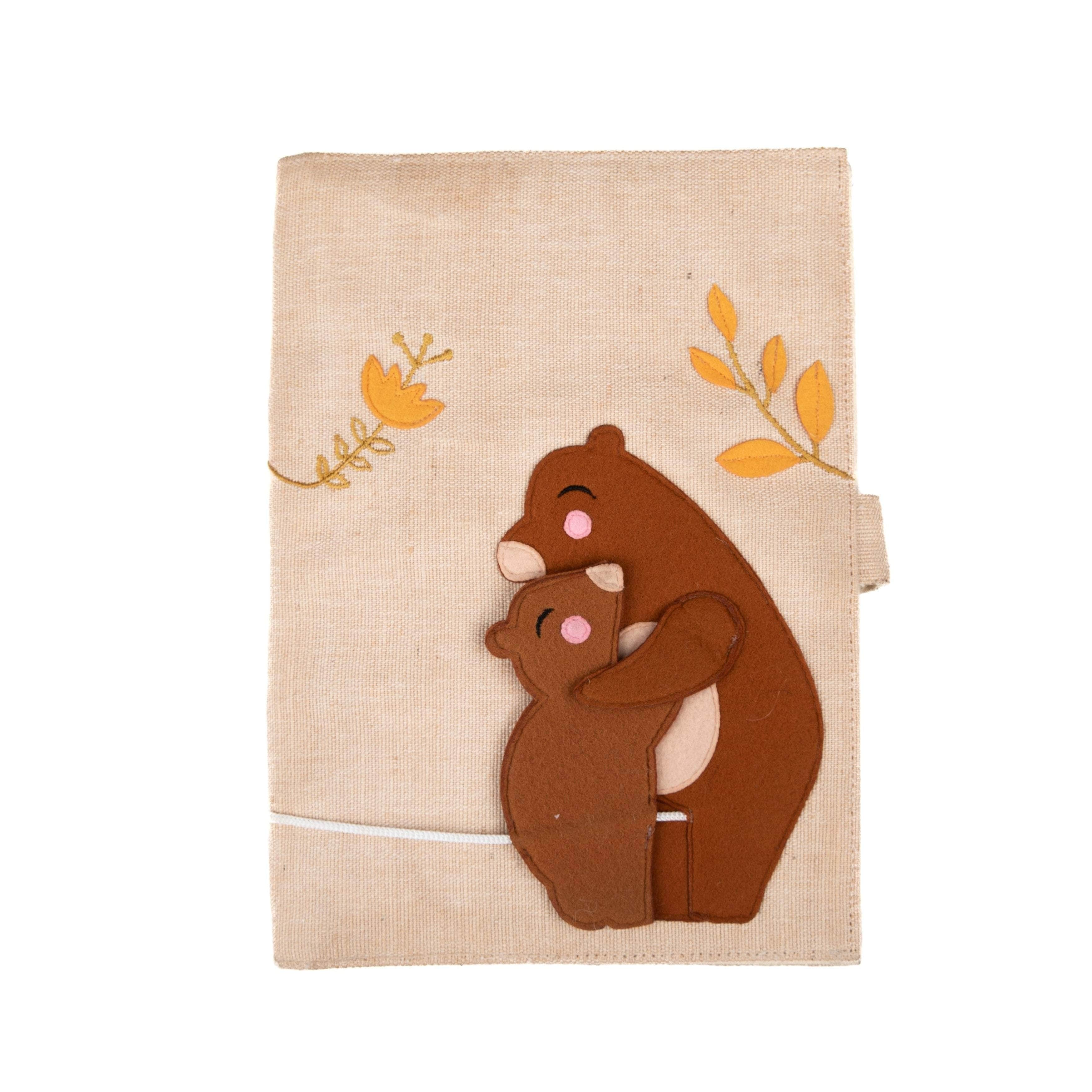 Maternity passport cover bear