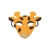 Giraffe Felt Mask