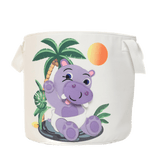 Baby Hippo - Storage Box (round)
