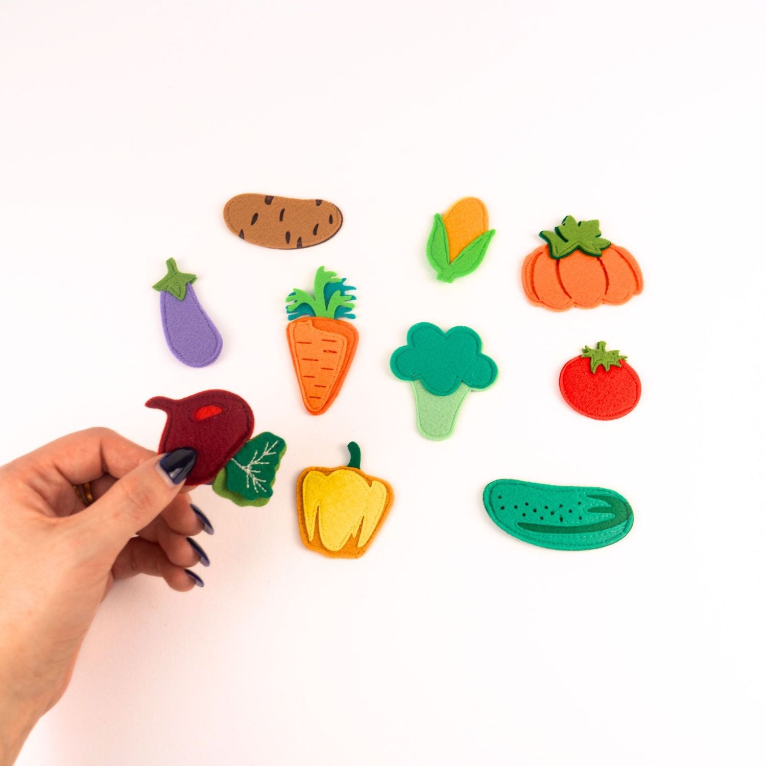 Buntes Gartengemüse