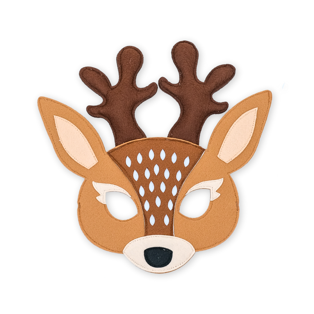 Reindeer felt mask