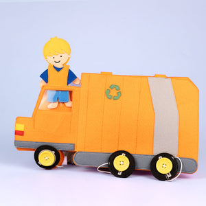 Travel Buddy garbage truck 