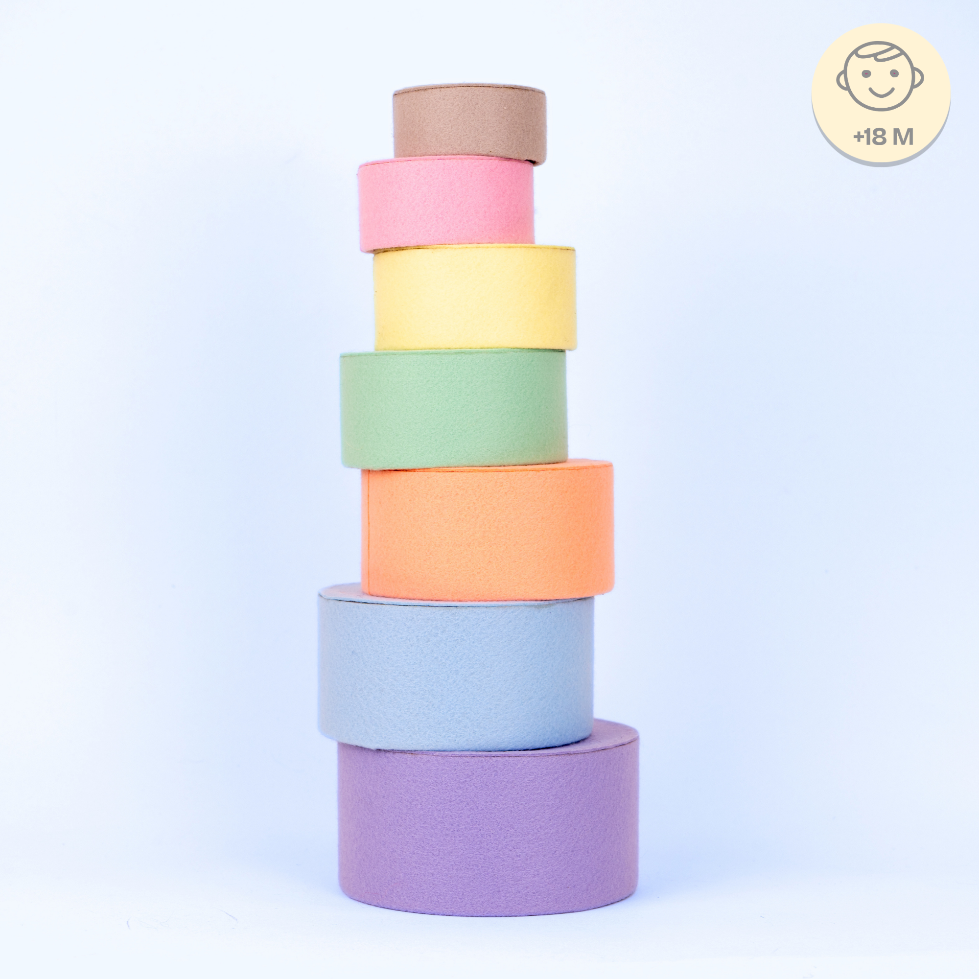 Pastel Stackable Crayons