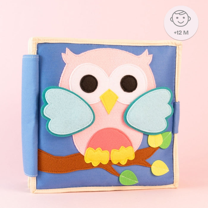 Petit hibou coloré 