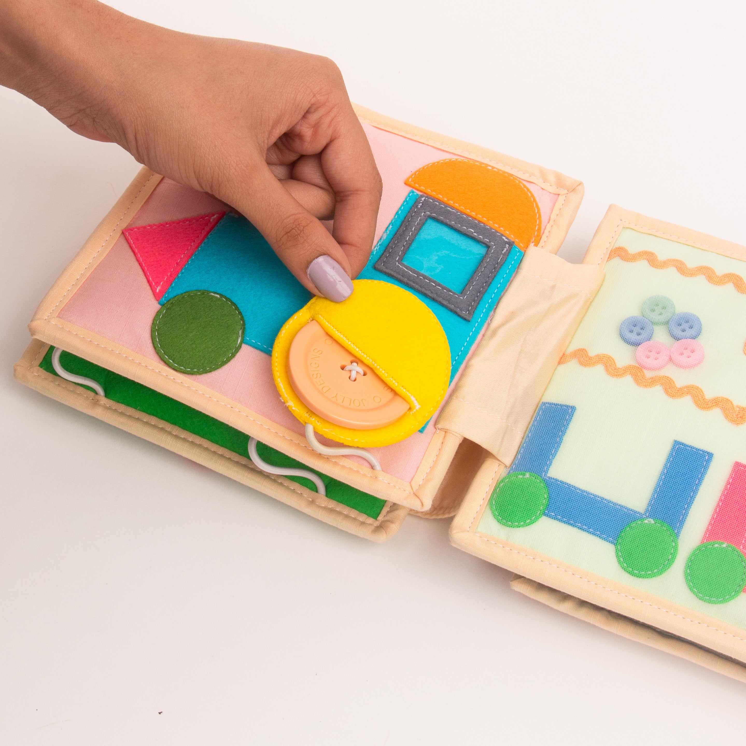 Aeroplane - 6 Pages Mini Quiet Book 