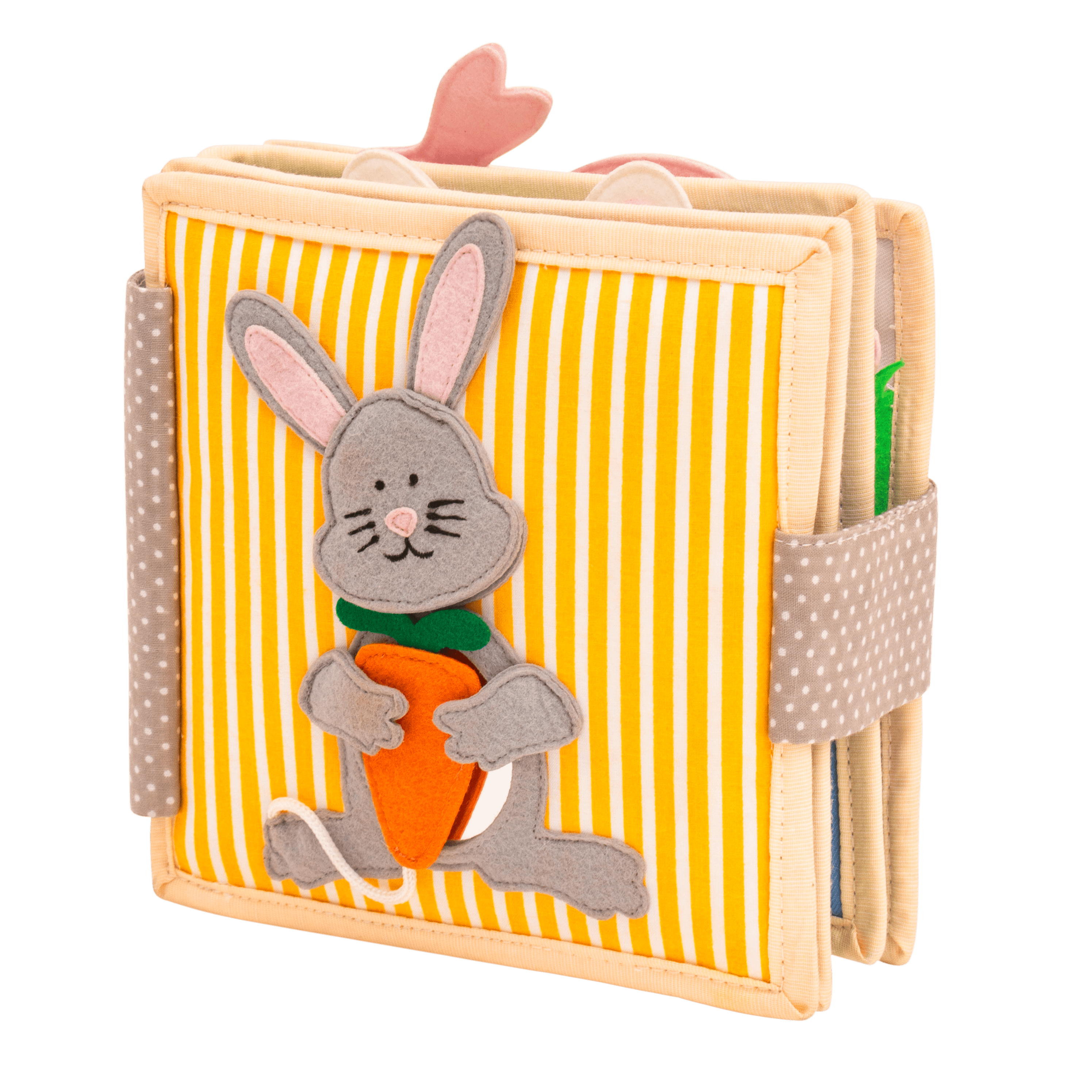 Funny Bunny- 6 pages Mini Quiet Book 