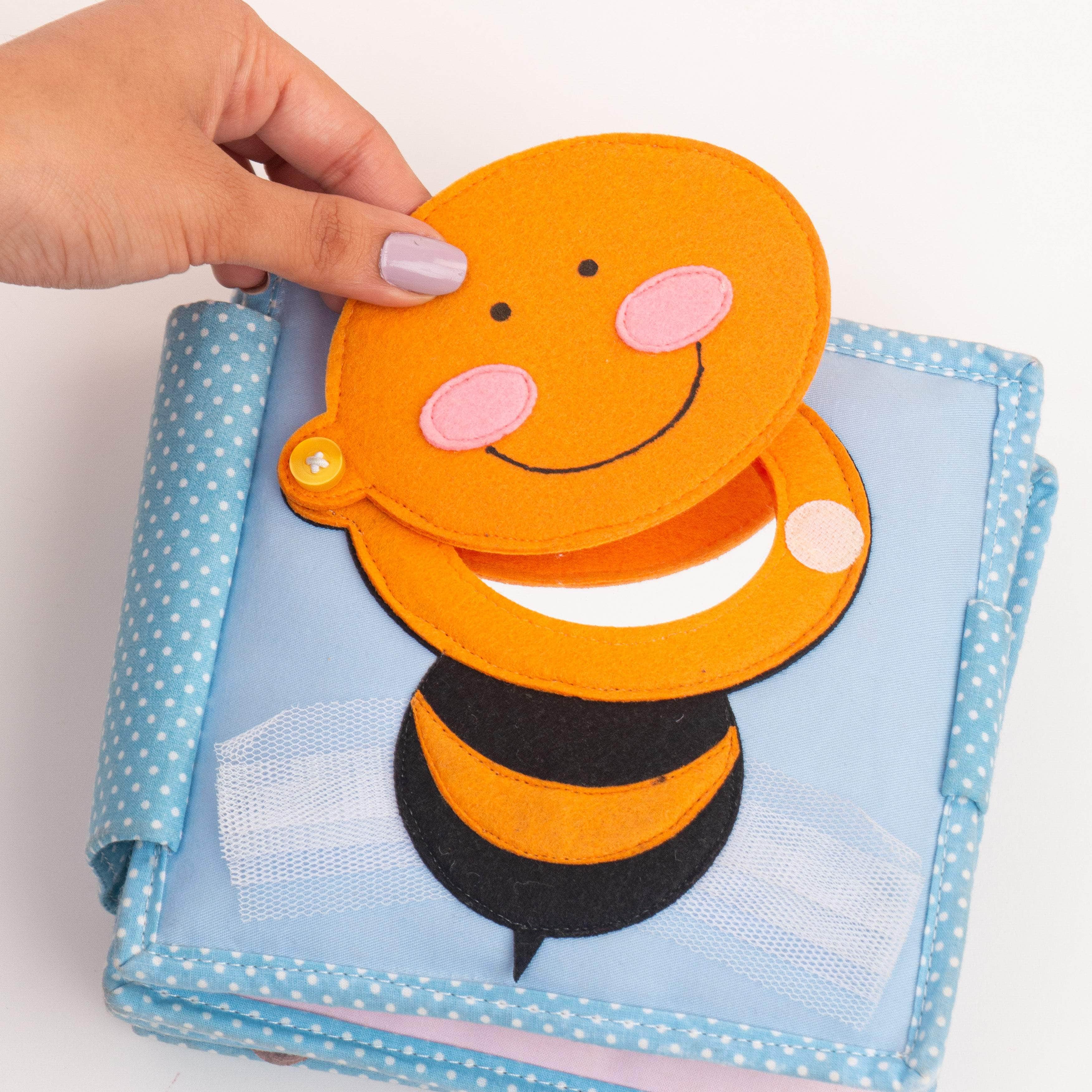 Little Bee - 6 Pages Mini Quiet Book
