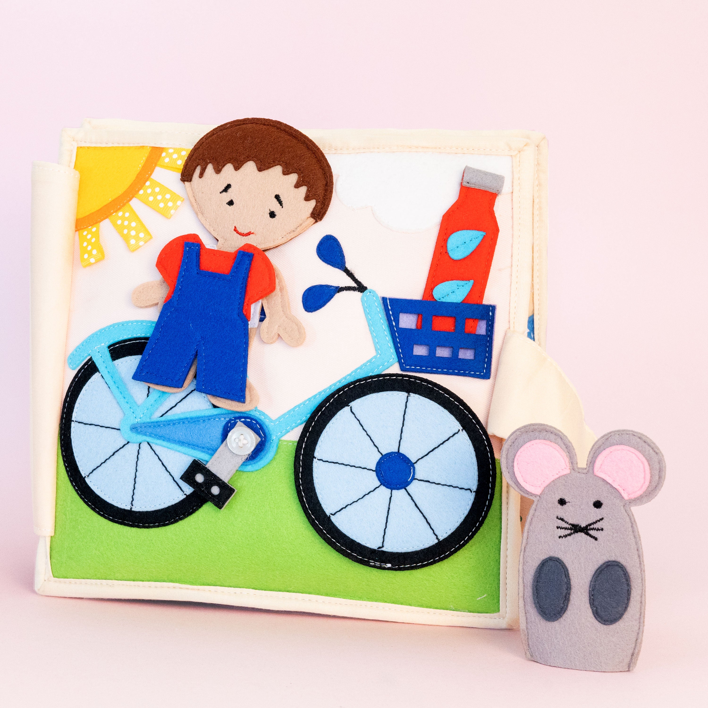 Mon premier vélo - 6 pages Quiet Book