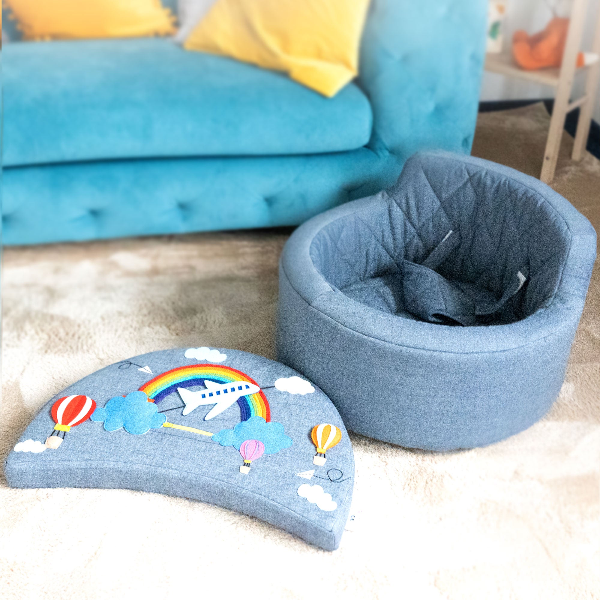 Activity Chair (round) blue