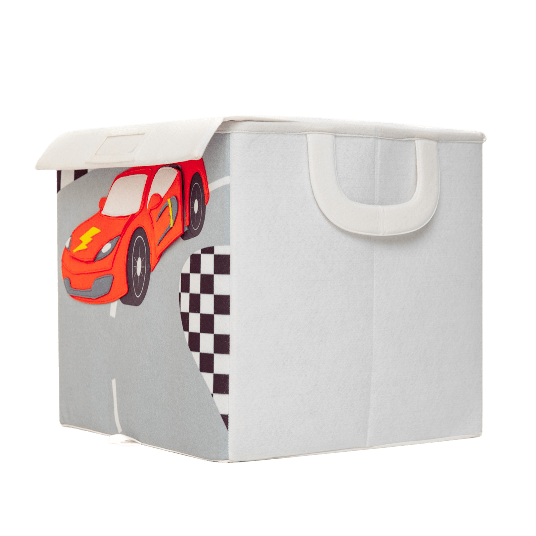 Racing Car - Storage Box (square)