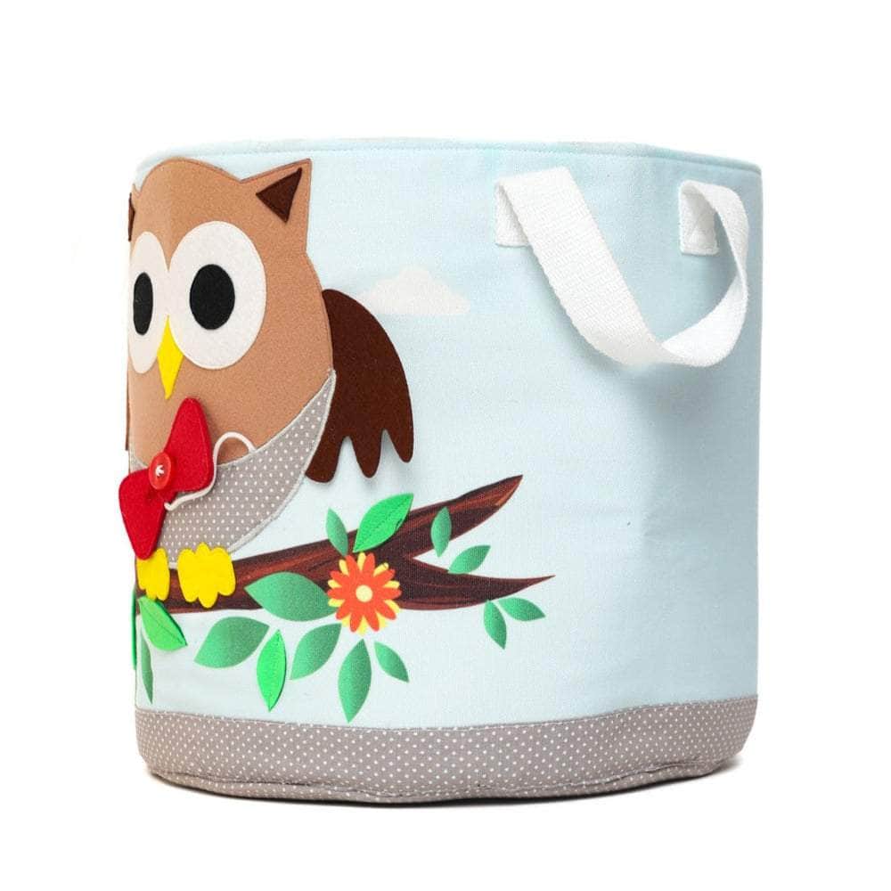 Owl - Storage Box (round)